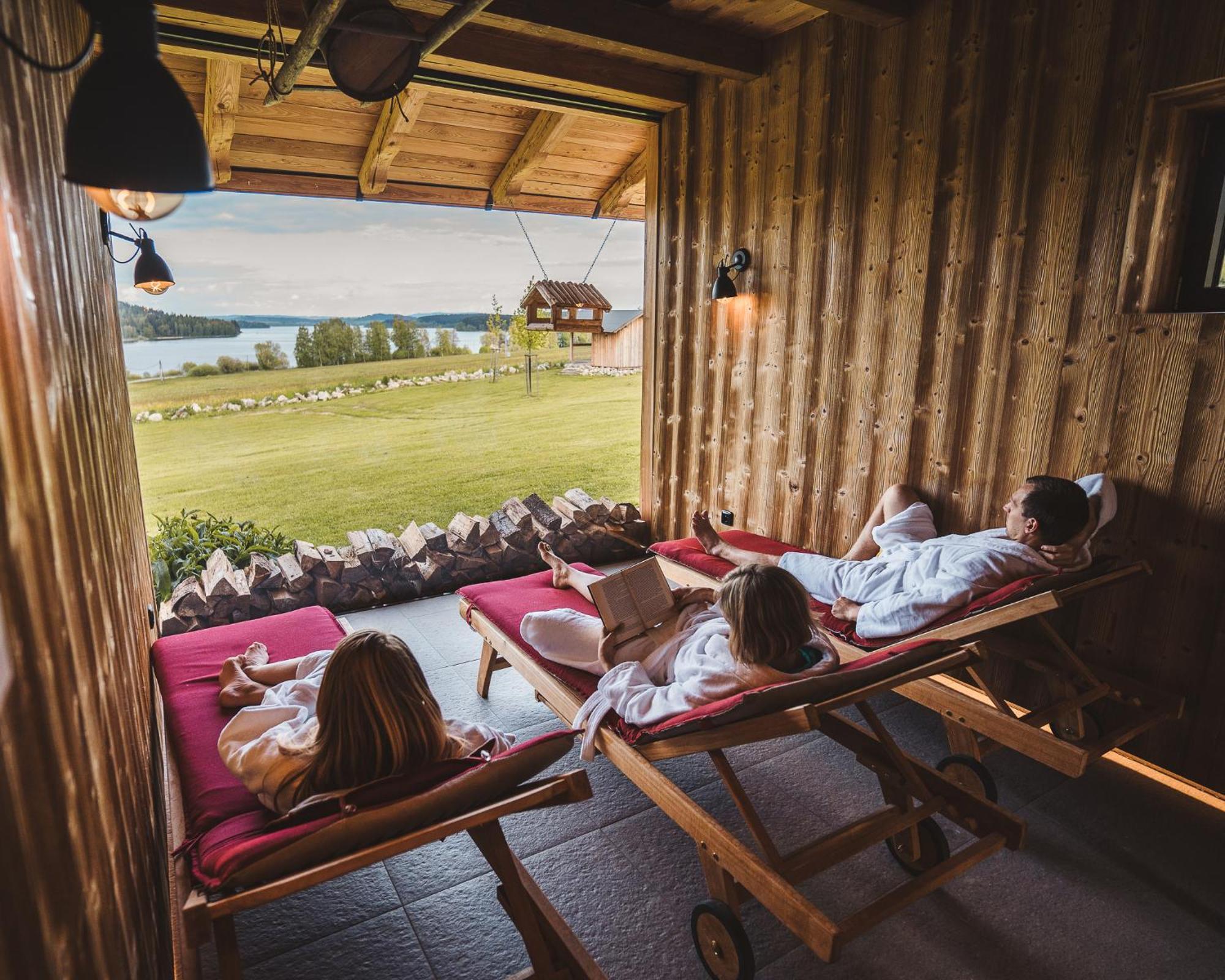 Aparthotel&Wellness Knížecí cesta Horní Planá Exteriér fotografie